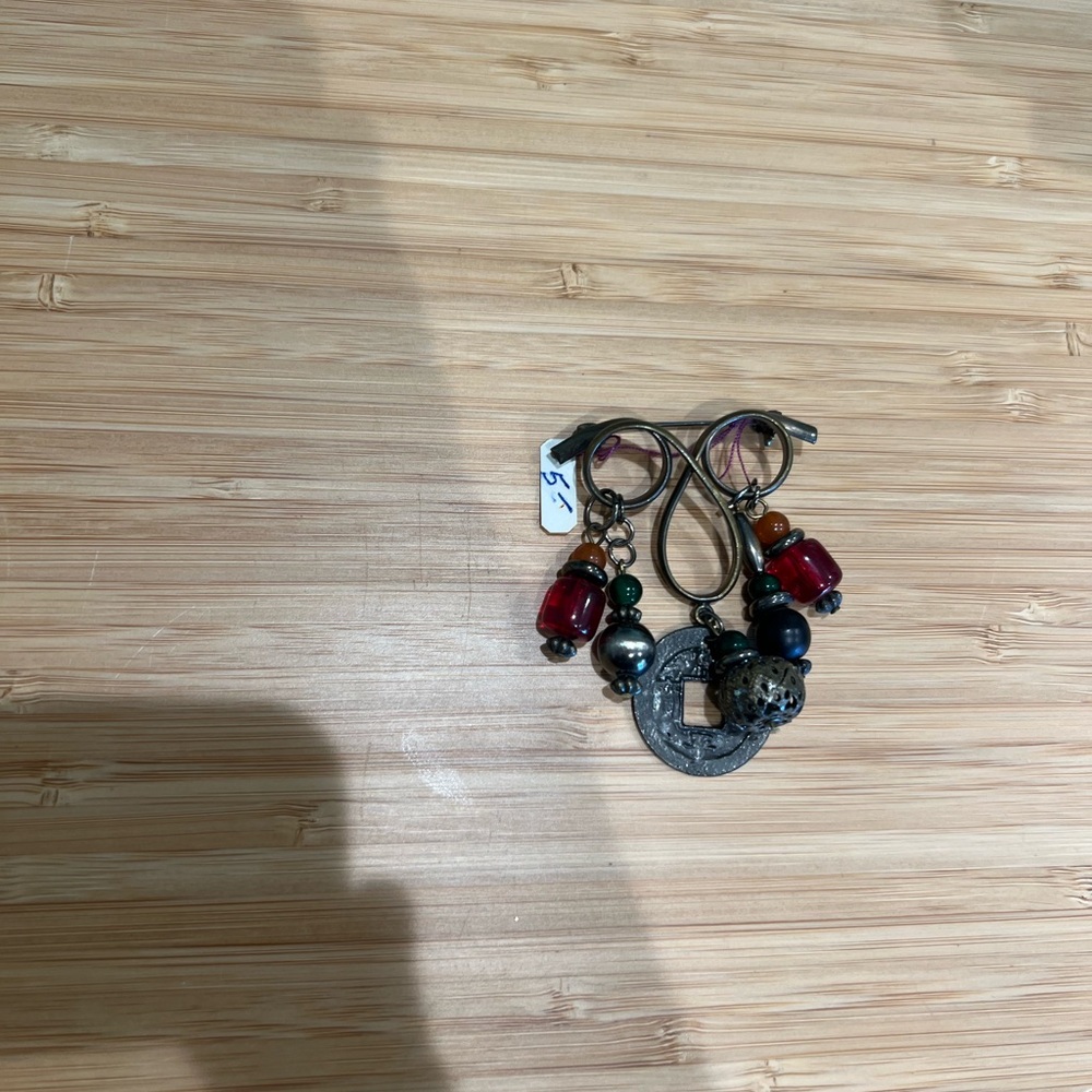 Elegant Multicolor Beaded Earrings